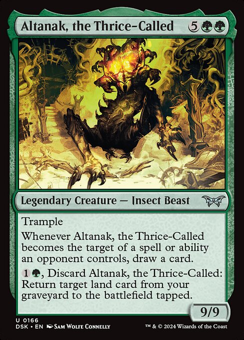 Altanak, the Thrice-Called (166) - Duskmourn: House of Horror - Game On