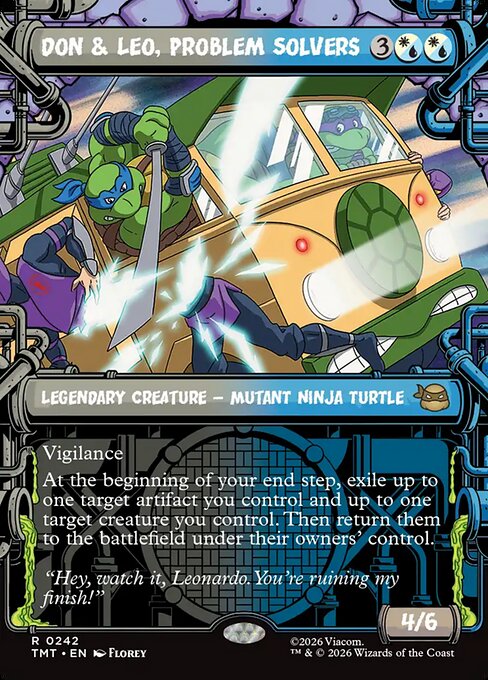 Don & Leo, Problem Solvers (242) - BORDERLESS - Teenage Mutant Ninja Turtles - Game On