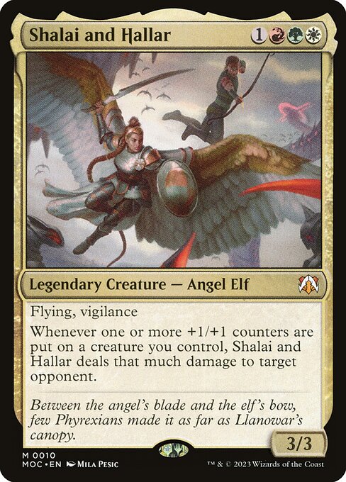 Shalai and Hallar (10) - March of the Machine Commander - Game On