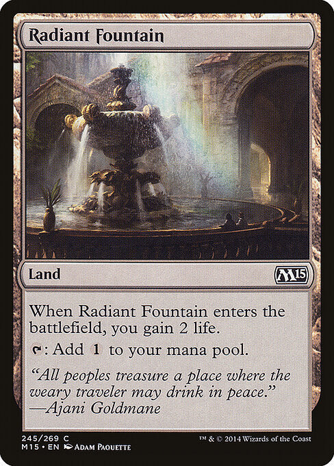 Radiant Fountain (245) - Magic 2015 - Game On