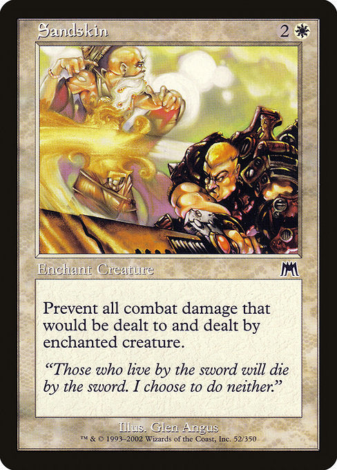 Sandskin (52) (Foil) - Onslaught - Game On