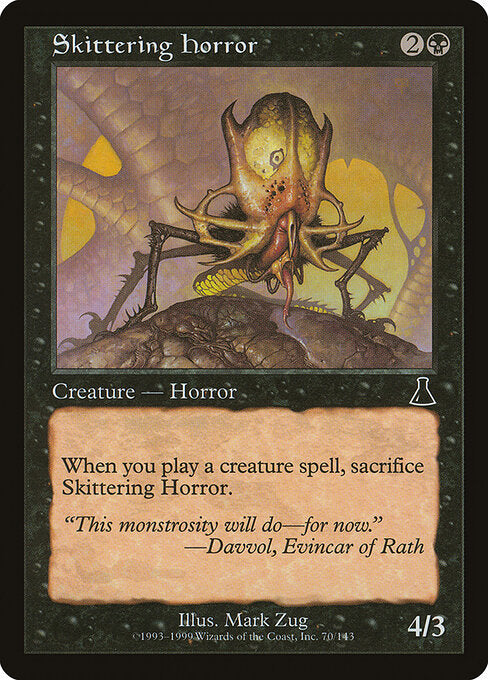 Skittering Horror (70) (Foil) - Urza's Destiny - Game On