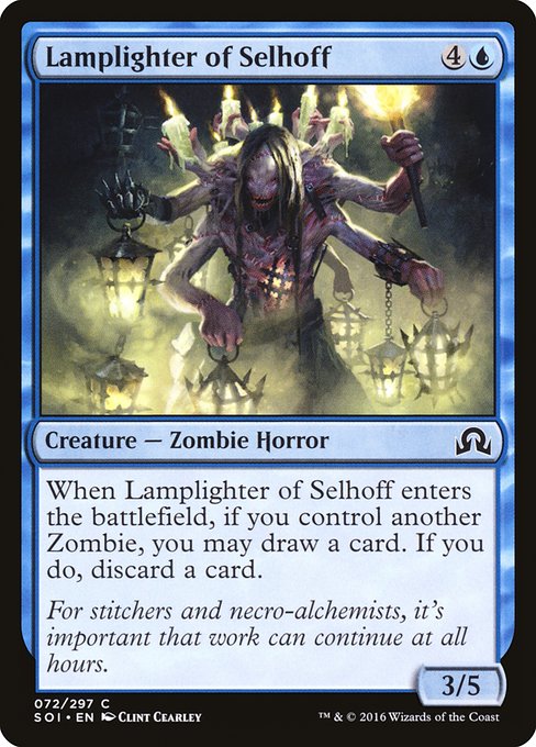Lamplighter of Selhoff (72) (Foil) - Shadows over Innistrad - Game On