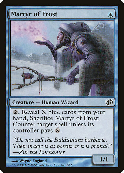 Martyr of Frost (2) - Duel Decks: Jace vs. Chandra - Game On