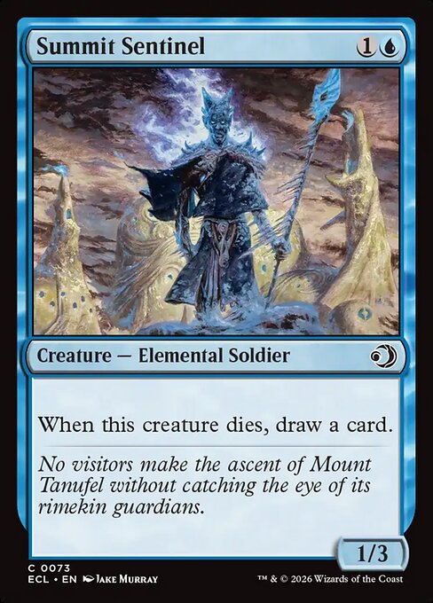 Summit Sentinel (73) (Foil) - Lorwyn Eclipsed - Game On
