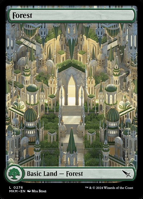 Forest (276) - FULL ART - Murders at Karlov Manor - Game On