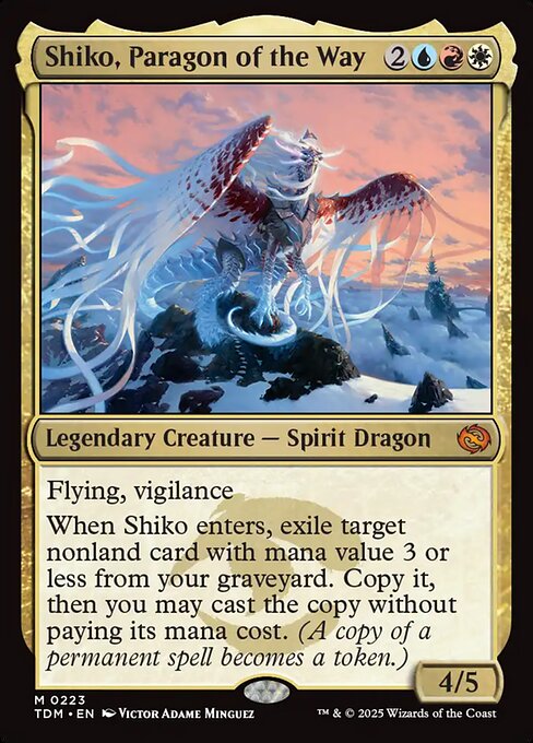 Shiko, Paragon of the Way (223) - Tarkir: Dragonstorm - Game On