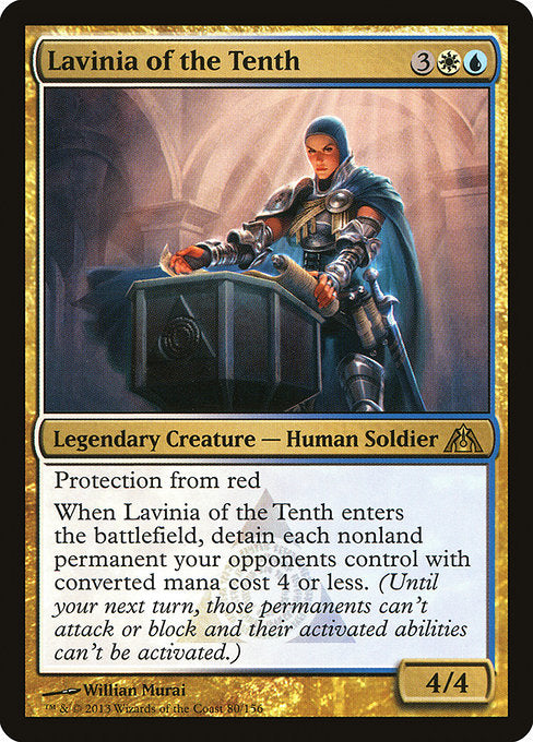 Lavinia of the Tenth (80) (Foil) - Dragon's Maze - Game On