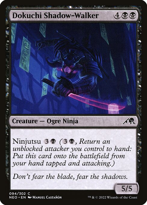 Dokuchi Shadow-Walker (94) (Foil) - Kamigawa: Neon Dynasty - Game On