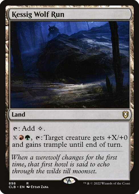 Kessig Wolf Run (898) - Commander Legends: Battle for Baldur's Gate - Game On