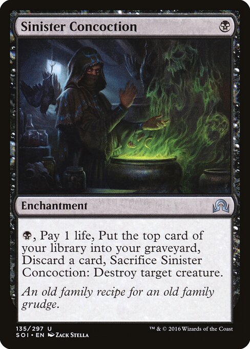 Sinister Concoction (135) (Foil) - Shadows over Innistrad - Game On