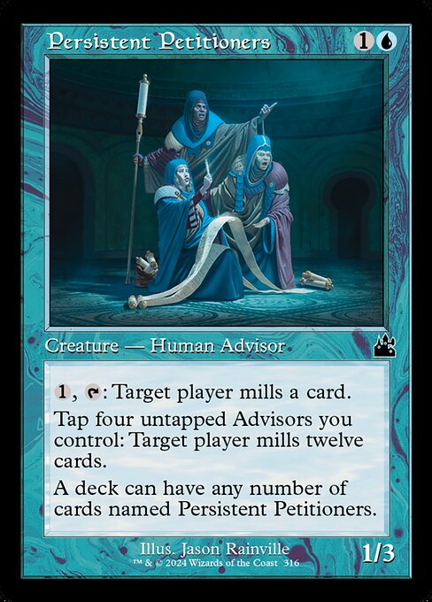 Persistent Petitioners (316) (Foil) - Ravnica Remastered - Game On