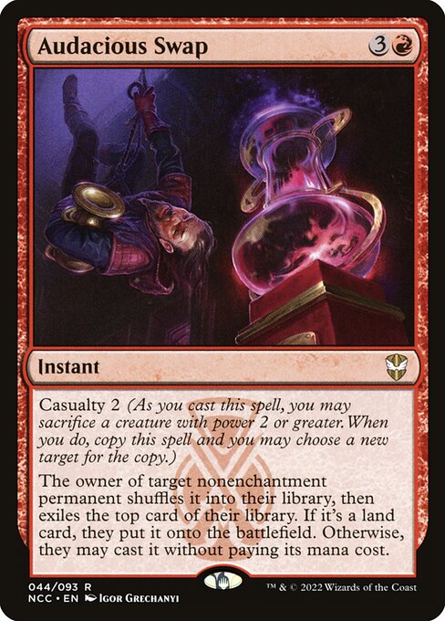 Audacious Swap (44) - New Capenna Commander - Game On