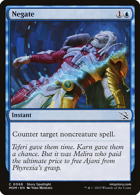 Negate (68) (Foil) - March of the Machine - Game On