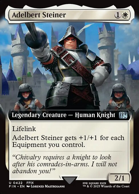 Adelbert Steiner (422) - EXTENDED ART - Final Fantasy - Game On