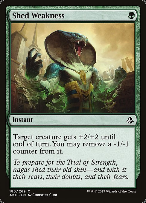 Shed Weakness (185) (Foil) - Amonkhet - Game On
