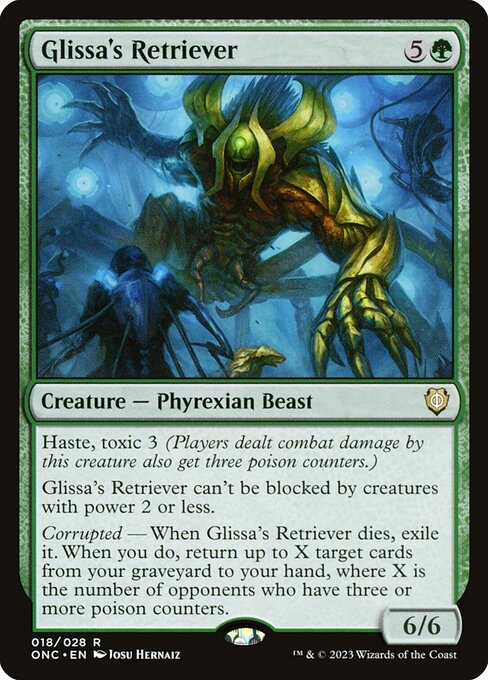 Glissa's Retriever (18) - Phyrexia: All Will Be One Commander - Game On