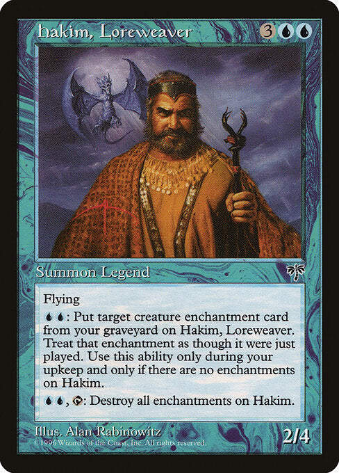 Hakim, Loreweaver (68) - Mirage - Game On