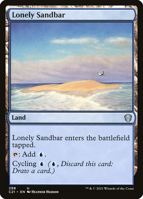 Lonely Sandbar (298) - Commander 2021 - Game On