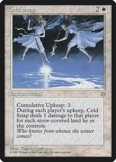 Cold Snap (17) - Ice Age - Game On