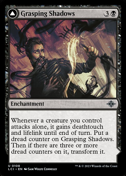 Grasping Shadows // Shadows' Lair (108) - The Lost Caverns of Ixalan - Game On