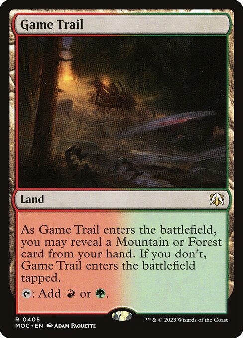 Game Trail (405) - March of the Machine Commander - Game On