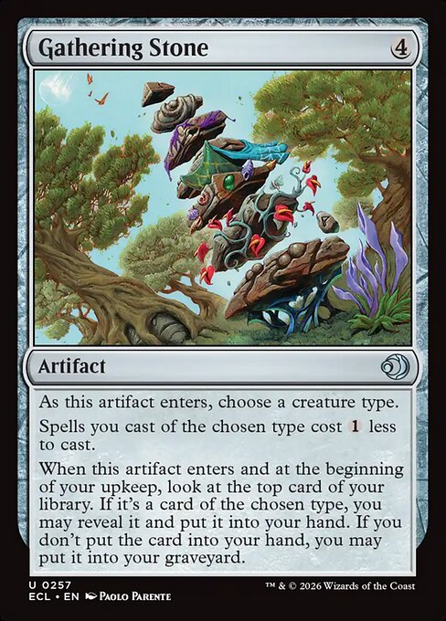 Gathering Stone (257) (Foil) - Lorwyn Eclipsed - Game On