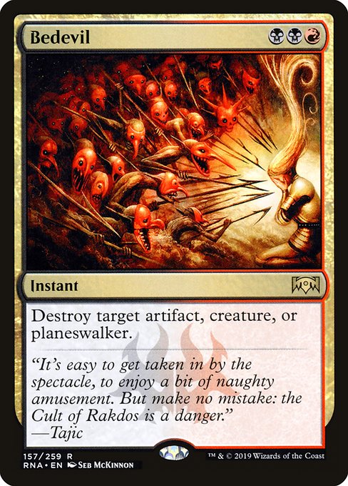 Bedevil (157) - Ravnica Allegiance - Game On