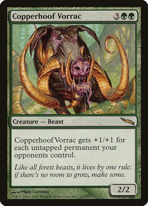 Copperhoof Vorrac (116) (Foil) - Mirrodin - Game On