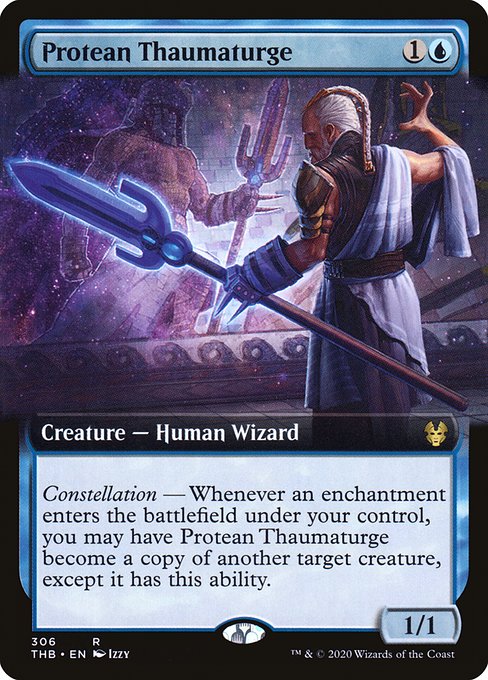 Protean Thaumaturge (306) - EXTENDED ART - Theros Beyond Death - Game On