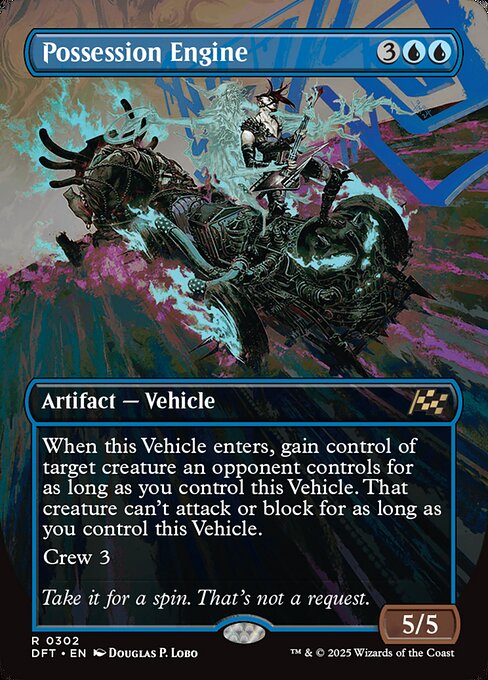 Possession Engine (302) - BORDERLESS (Foil) - Aetherdrift - Game On