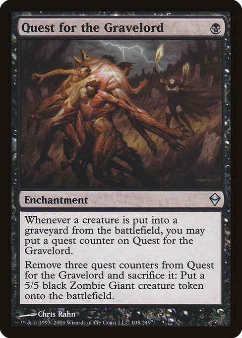 Quest for the Gravelord (108) (Foil) - Zendikar - Game On