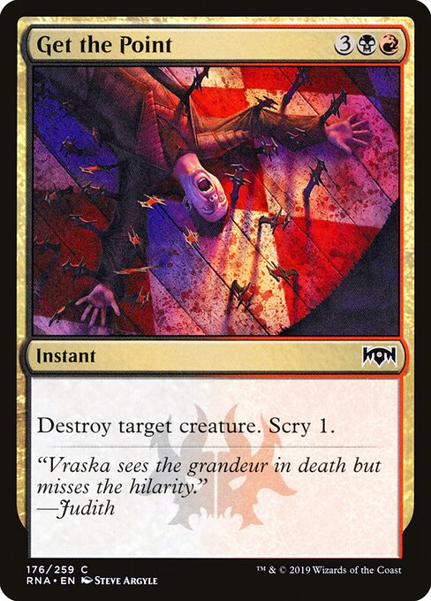 Get the Point (176) (Foil) - Ravnica Allegiance - Game On