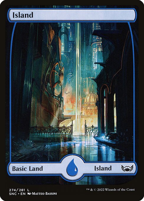 Island (274) - FULL ART - Streets of New Capenna - Game On