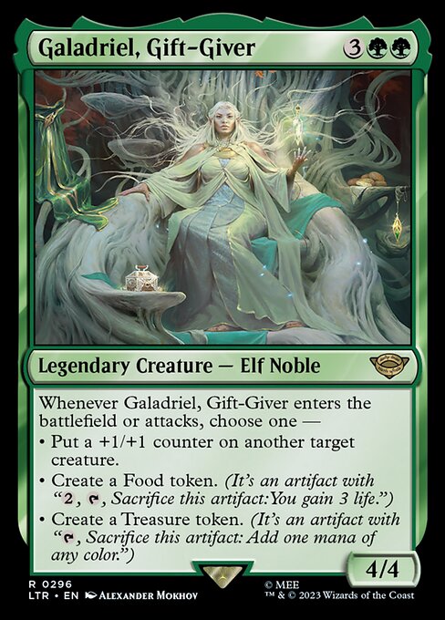 Galadriel, Gift-Giver (296) - The Lord of the Rings: Tales of Middle-earth - Game On