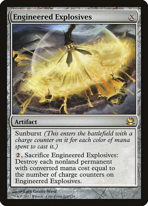 Engineered Explosives (204) (Foil) - Modern Masters - Game On