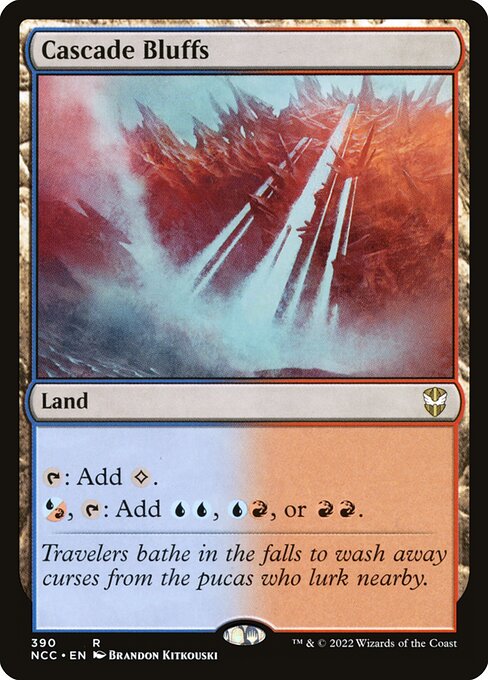 Cascade Bluffs (390) - New Capenna Commander - Game On