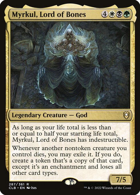 Myrkul, Lord of Bones (287) - Commander Legends: Battle for Baldur's Gate - Game On