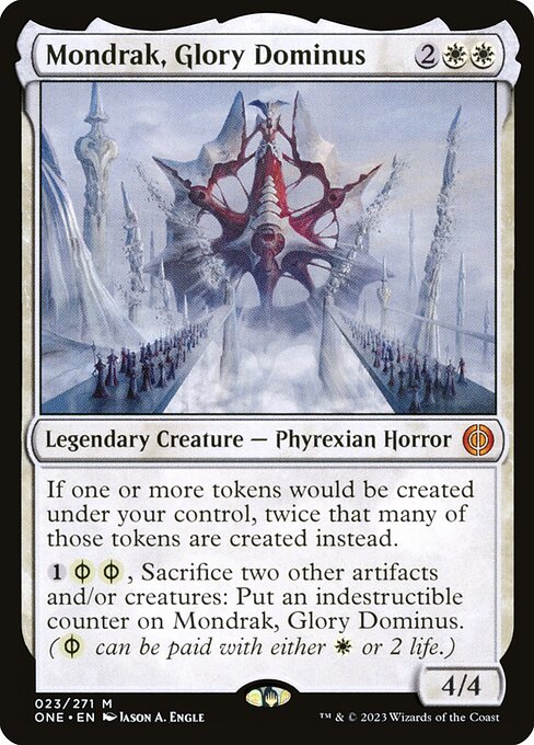 Mondrak, Glory Dominus (23) (Foil) - Phyrexia: All Will Be One - Game On