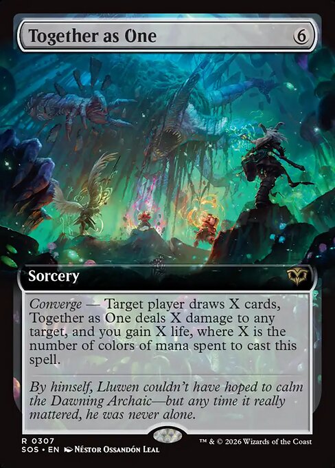 Together as One (307) - EXTENDED ART - Secrets of Strixhaven - Game On