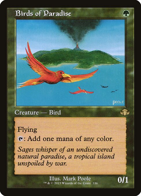 Birds of Paradise (336) - Dominaria Remastered - Game On