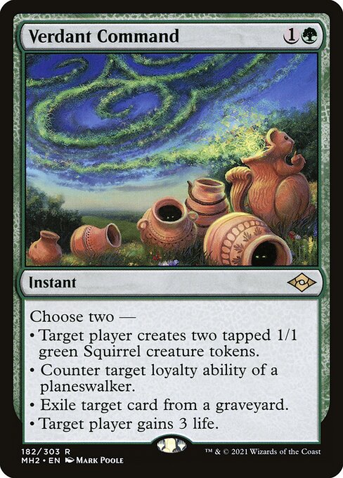 Verdant Command (182) - Modern Horizons 2 - Game On