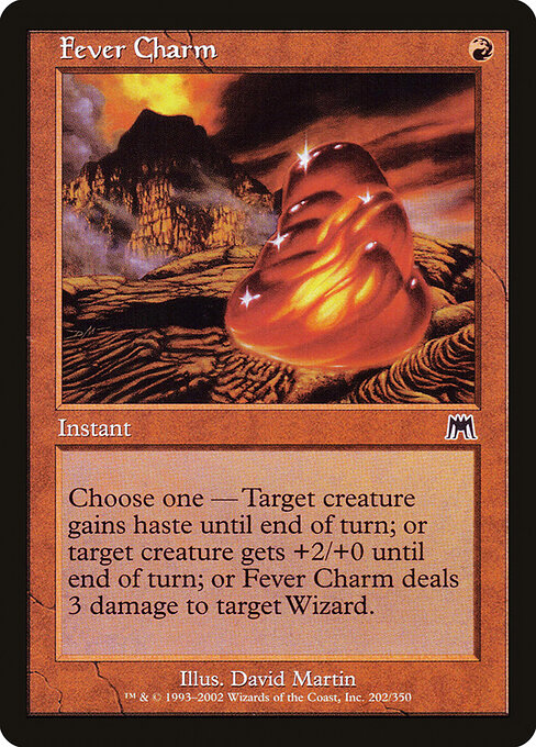 Fever Charm (202) (Foil) - Onslaught - Game On