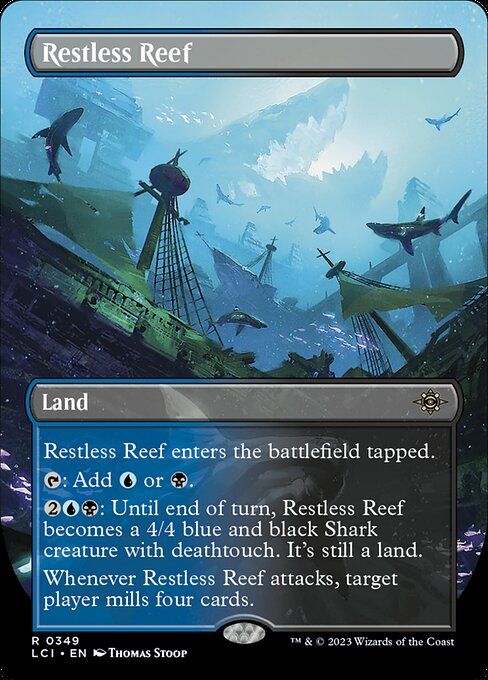 Restless Reef (349) - BORDERLESS - The Lost Caverns of Ixalan - Game On