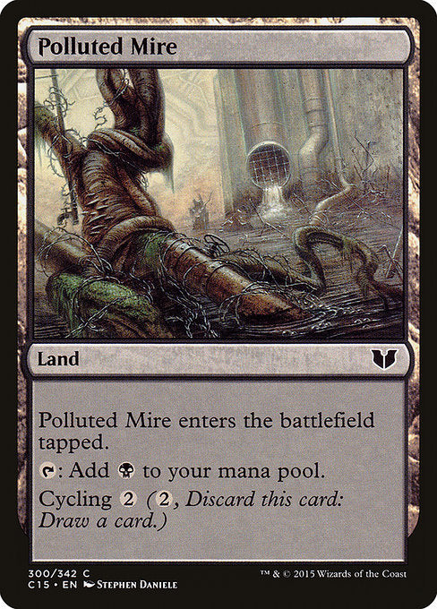 Polluted Mire (300) - Commander 2015 - Game On