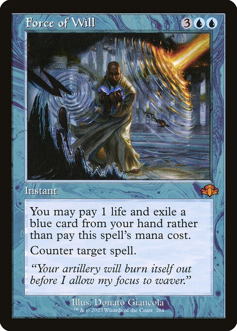 Force of Will (284) - Dominaria Remastered - Game On