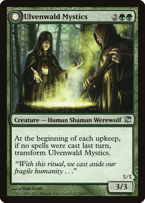 Ulvenwald Mystics // Ulvenwald Primordials (208) - Innistrad - Game On