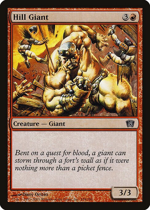 Hill Giant (194★) - Eighth Edition - Game On