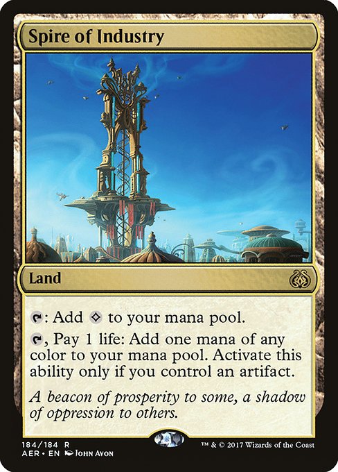 Spire of Industry (184) (Foil) - Aether Revolt - Game On