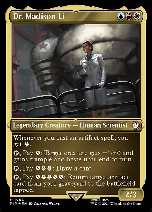 Dr. Madison Li (1066) (Etched) - Fallout - Game On